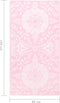 vidaXL - Buitenkleed - 80x150 - cm - PP - roze