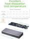 ICY BOX IB-1817M-C31 - Externe M.2 NVMe SSD-behuizing - USB 3.1 Type-C 10 Gbit/s - Grijs