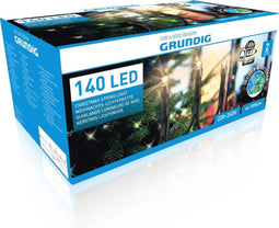 Grundig Kerstverlichting - 140 LED Lampjes voor Binnen en Buiten - 1890 cm - IP44 - Warm Wit