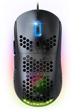 Spirit of Gamer PRO-M4 DARK - Gaming Muis - Optisch 12800 DPI - Zwart