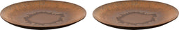 Palmer Bord Cecil 27 cm Bruin Stoneware 2 stuk(s)