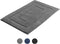 AKSA Home® Badmat 60x90 cm - Douchemat antislip - Badmat antislip - Badkamermat - Donkergrijs