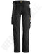 Snickers AllroundWork Stretch Werkbroek 6341 - Standaard werkbroek - 2-weg stretch met 4-weg stretch - Staalgrijs/Zwart - 58