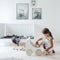 Ooh Noo Houten Poppenwagen - Wit -