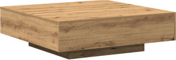 vidaXL - Salontafel - Artisan - Eiken - 100x100x31 - cm - Samengesteld - Hout