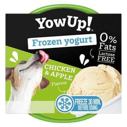 YowUp! Frozen Yoghurt - Honden & Katten Traktatie - Kip & Appel - 110 gr