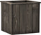 vidaXL - Plantenbak - verhoogd - 38x41x40 - cm - massief - grenenhout - donkergrijs