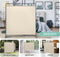 Angel Living Kamerscherm - 1-delig - Opvouwbaar - 162,5 x 177 cm - Beige