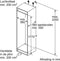 Bosch KIV86NSE0 - Inbouw koel-vriescombinatie - Low Frost Eco Airflow - Energieklasse E