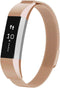 iMoshion Bandje Geschikt voor Fitbit Alta (HR) Maat M - iMoshion Milanees magnetische band - Rosé Goud