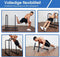 DH FitLife Dip Barren Bars - Dip Station - Hoogte 80-100 cm verstelbaar - Zwart