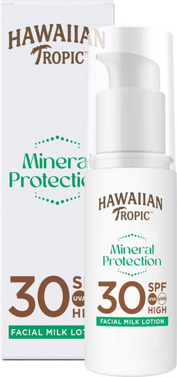 Hawaiian Tropic - Mineral Protection Face Milk Lotion - SPF 30 UVA + UVB Bescherming 50 ml