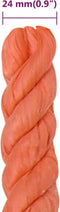 vidaXL - Werktouw - 24 - mm - 25 - m - polypropeen - oranje