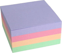 Info sticky notes - Harmony - 400 vel - 75x75mm - paars, roze, zalm, mint - IN-5654-79