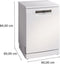 BOSCH SMS4ECW28E - Vaatwasser - 6 programma's - RVS