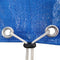 vidaXL - Trampolinehoes - 300 cm - 90 g/m² - PE - Blauw