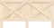 vidaXL - Hoofdbord - 200x104 - cm - massief - grenenhout