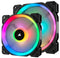 Corsair LL120 RGB - Ventilator 120mm - 600-1500 RPM - Zwart (1x)