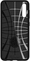 Spigen Rugged Armor - Soft case - Krasbestendig Schokbestendig - Zwart