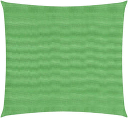 vidaXL - Zonnezeil - 160 - g/m² - 4x4 - m - HDPE - lichtgroen