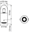 Lamp 12V-4W BA9S