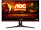 AOC 24G2SPAE - Gaming Monitor - 165Hz 1ms - Rood Zwart