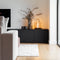 Atmooz - Tafellamp Unami - E27 - Slaapkamer / Woonkamer - Sfeerlamp Industrieel - Glazen kap + metalen schotel - Hoogte 30cm