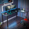 Eureka Ergonomic - L60 Gaming Bureau - Zwart - Rechts