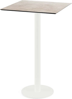 Urban Statafel Wit Frame + Moonstone HPL 70x70 cm - Essentials 130051377