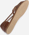 BRONX Fl-ynn - Platte sandalen - Vacchetta nappa leer - Bruin - 43