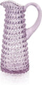 Anna Von Lipa Waterkan Waterkaraf Glas Karaf Dots Kan Eiffel Hobnail - 1L Lila Paars