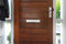 AXA Curve Plus - Briefplaat - Geluidsdempend tocht- en waterdicht - Aluminium geslepen (340 x 74 mm)