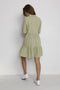 Kaffe KAnaya Dress - Dames Jurk - Maat 44 - Kniehoogte - Lange Mouw