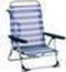 Beach Chair Alco 1 Aluminium Multi-position Foldable 79,5 x 59,5 x 56 cm (79,5 x 59,5 x 56 cm)