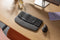 Logitech Wave Keys - Draadloos Ergonomisch Toetsenbord - Gewatteerde Handsteun - Azerty BE Grafiet