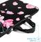 iMoshion Universele Design Sleeve 13 inch - Blossom Watercolor Black