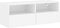 vidaXL - Tv-wandmeubel - 80x30x30 - cm - bewerkt - hout - wit