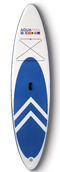 Aquaparx Opblaasbaar SUP Board 330 cm Wit/Blauw – Complete Set met Peddel en Draagtas