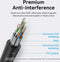 Vention AACBH - HDMI 2.0-kabel - 4K 60Hz - Zwart (2m)