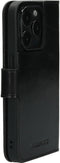 Mobiparts Excellent Wallet Case 2.0 - Flip cover - Echt leder - Zwart