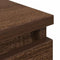 vidaXL - Tv-meubel - 60x35x54 - cm - bewerkt - hout - bruin - eikenkleur