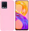 iMoshion Hoesje Geschikt voor Realme 8 Pro / Realme 8 Hoesje Siliconen - iMoshion Color Backcover - Roze