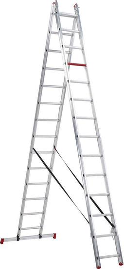 Altrex All Round Reformladder 2-delig - 2x14 sporten - Werkhoogte 7m