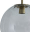 Light & Living Hanglamp Magdala - Smoke Glas - Ø30cm - Modern - Hanglampen Eetkamer, Slaapkamer, Woonkamer