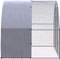 vidaXL - Kippenren - 3x2x2 - m - gegalvaniseerd - staal