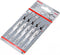 Bosch T 101 BR - Decoupeerzaagbladen - HCS vrijhoek- en tandgeslepen - (5 stuks)