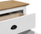 vidaXL - Gangkast - BODO - 80x35x90 - cm - wit - en - bruin