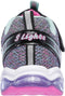 Skechers Glimmer Lights - Sneakers - Lichteffecten - Zwart Multi