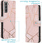 iMoshion Hoesje Geschikt voor Samsung Galaxy S21 Hoesje Met Pasjeshouder - iMoshion Design Softcase Bookcase - Meerkleurig / Pink Graphic