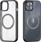 Dux Ducis Aimo - Geschikt voor iPhone 15 - magnetisch Back cover hoesje - Zwart